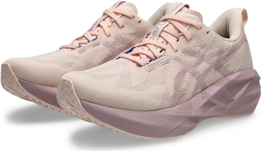 ASICS Novablast 5 Hardloopschoen Dames Pearl Pink Morganite 39.5