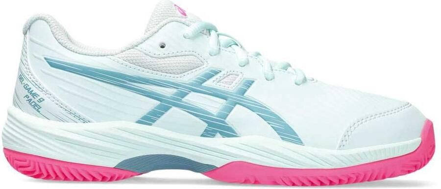 ASICS Padelschoen Gel Game 9 GS Junior Groen Roze