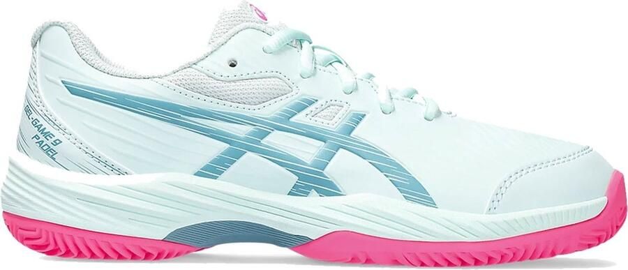 ASICS Padelschoen Gel Game 9 GS Junior Groen Roze