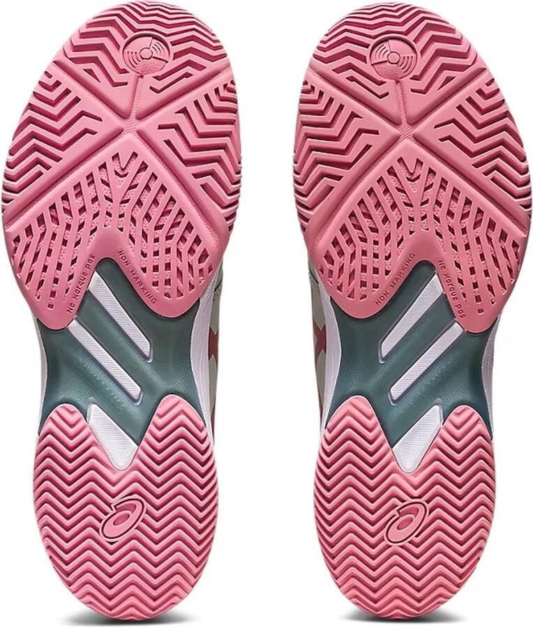 ASICS Padelschoen Tennisschoen Solution Swift FF Dames Groen Roze - Foto 3