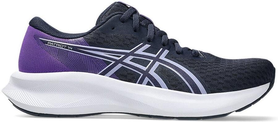 ASICS Patriot 14 hardloopschoenen donkerblauw paars