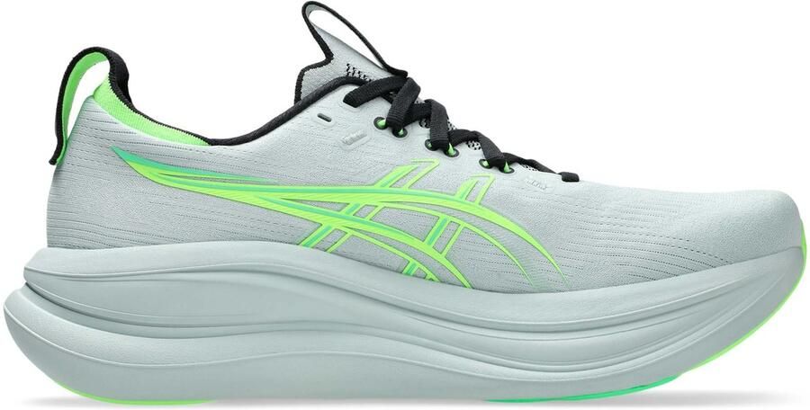 ASICS Loopschoen 'GEL-NIMBUS 28' mintgroen neongroen zwart