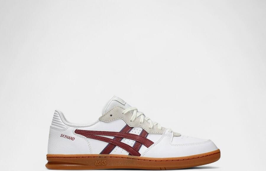 ASICS Lage Sneakers Skyhand OG White Brisket Red Gum