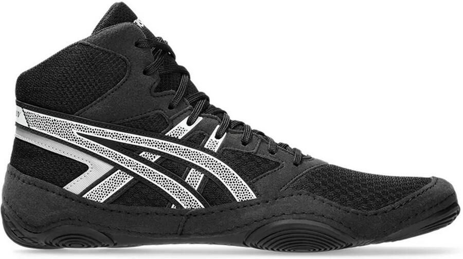 ASICS Snapdown 4 Worstelschoenen Zwart Ventilerende Panelen