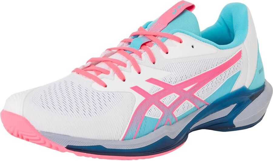 ASICS Solution Speed FF 3 Padel Padelschoenen Wit Hot Pink