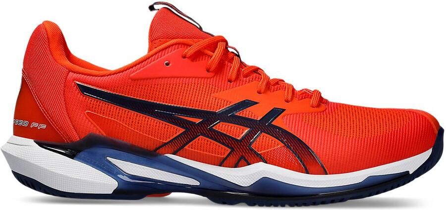 ASICS Solution Speed FF 3 Tennisschoenen Koi Blue Expanse Oranje Blauw Solution Tennis Heren