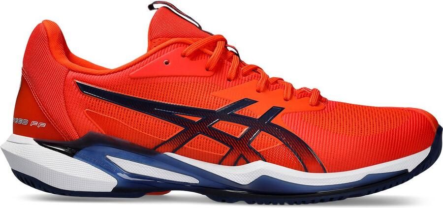 ASICS Solution Speed FF 3 Tennisschoenen Koi Blue Expanse Oranje Blauw Solution Tennis Heren