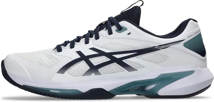 ASICS SOLUTION SPEED FF 4 Tennisschoenen Clay Heren Wit Marine
