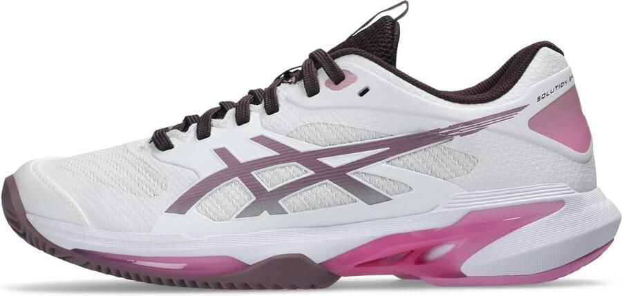 ASICS Solution Speed FF 4 Clay Tennisschoenen White Laser Pink