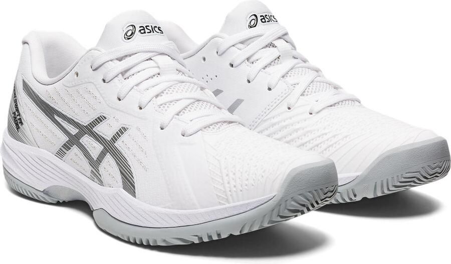 ASICS Padelschoen Tennisschoen Solution Swift FF Dames Wit Zilver - Foto 6