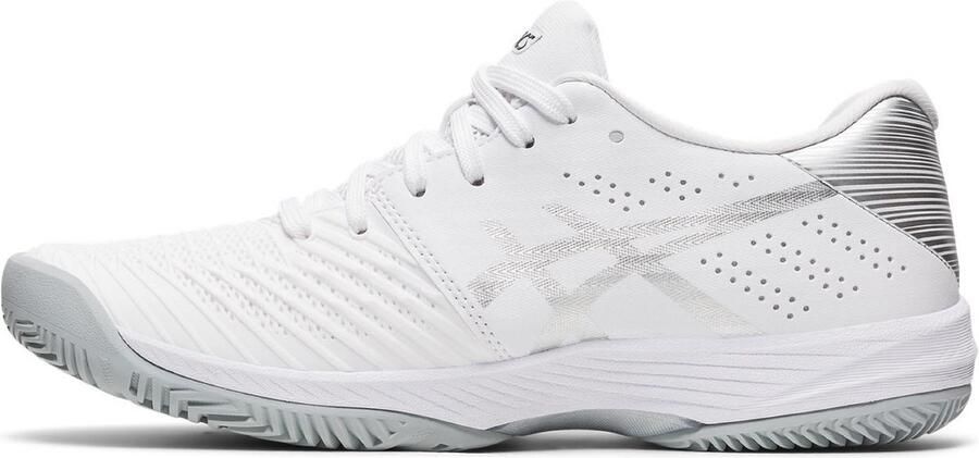 ASICS Padelschoen Tennisschoen Solution Swift FF Dames Wit Zilver - Foto 8