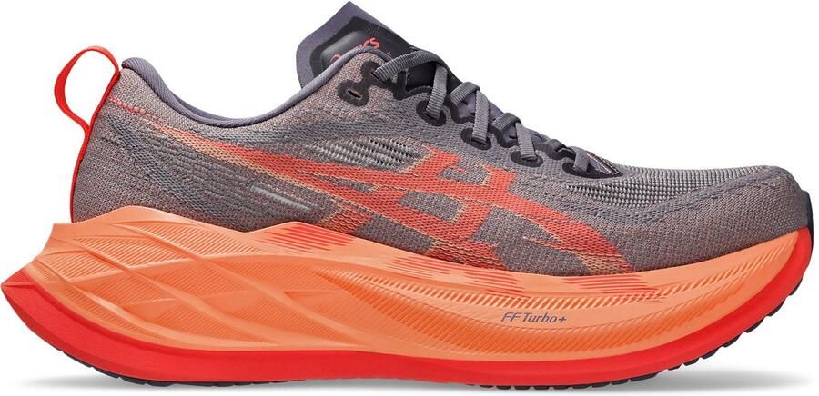 ASICS Superblast 2. Hardloopschoenen. Unisex Greyish Purple Coral Reef