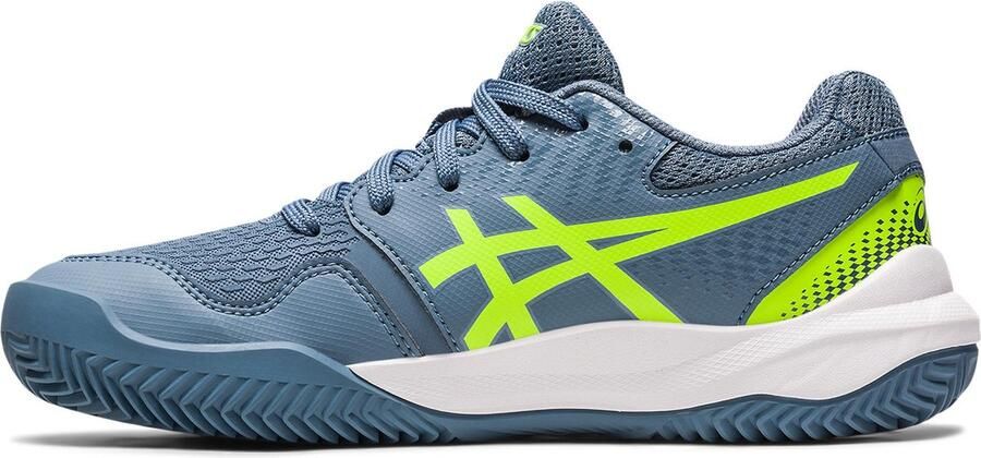 ASICS Tennisschoen Padel Gel Resolution 9 Clay Junior Grijs Groen - Foto 6