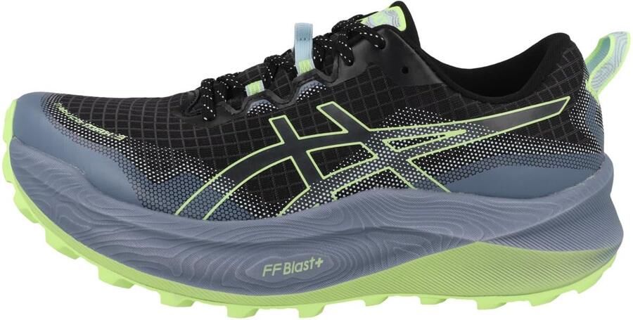 ASICS Trabuco Max 3 Hardloopschoenen Zwart Illuminate Grijs