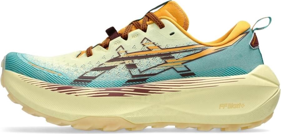 ASICS Trabuco MAX 4 Trailrunning Sneaker Wheat Yellow Dark Red Planet - Foto 2