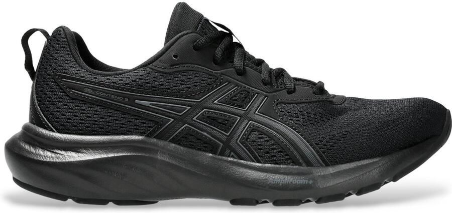 ASICS Contend 9 hardloopschoenen zwart antraciet