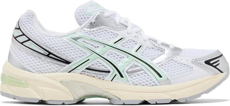 ASICS Gel-1130 White Mint Tint Wit Groen SportStyle Lifestyle Sneakers voor