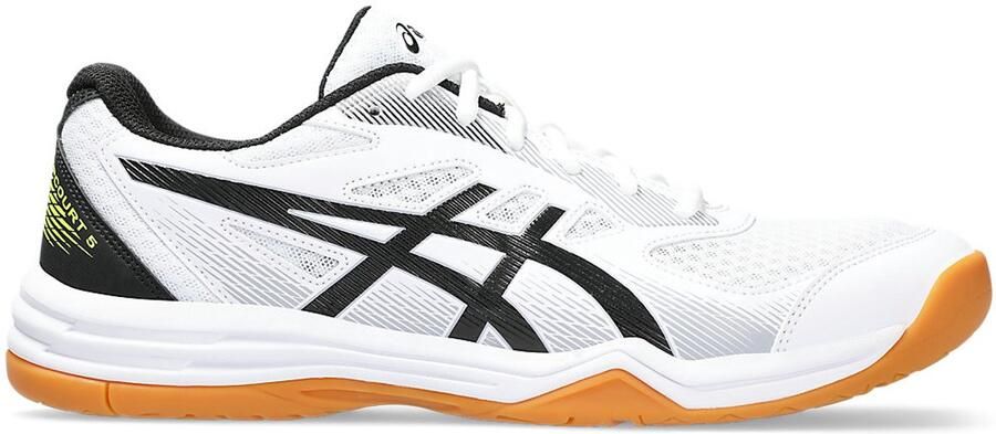 ASICS Upcourt 5 Sportschoenen Mannen Wit Zwart