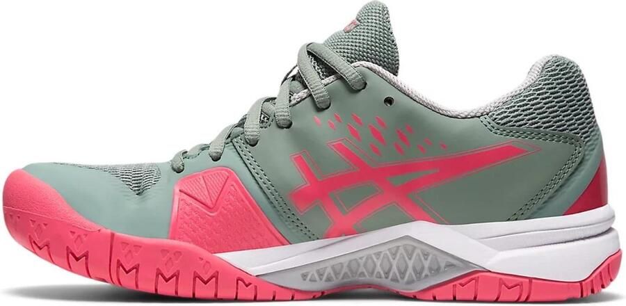 ASICS Women's Grey And Pink Gel-challenger 1042a041 - Foto 5
