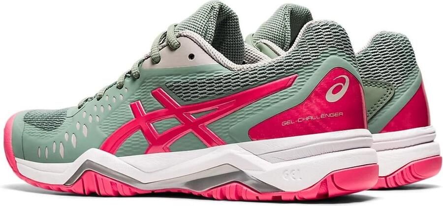 ASICS Women's Grey And Pink Gel-challenger 1042a041 - Foto 6