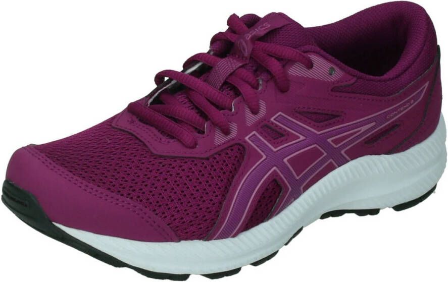 ASICS Contend 8 Gs Hardloopschoenen Roze Jongen