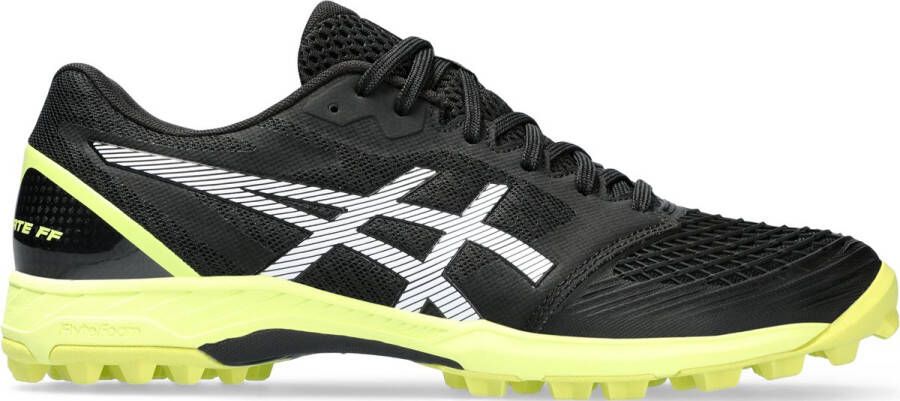 ASICS Field Ultimate FF 2 Black Glow Yellow Hockeyschoen