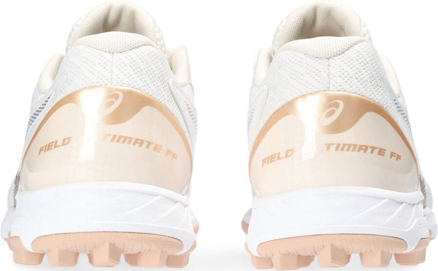 ASICS Field Ultimate FF 2 Women White Champagne Hockeyschoen