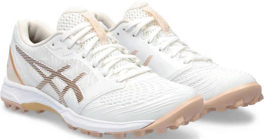 ASICS Field Ultimate FF 2 Women White Champagne Hockeyschoen