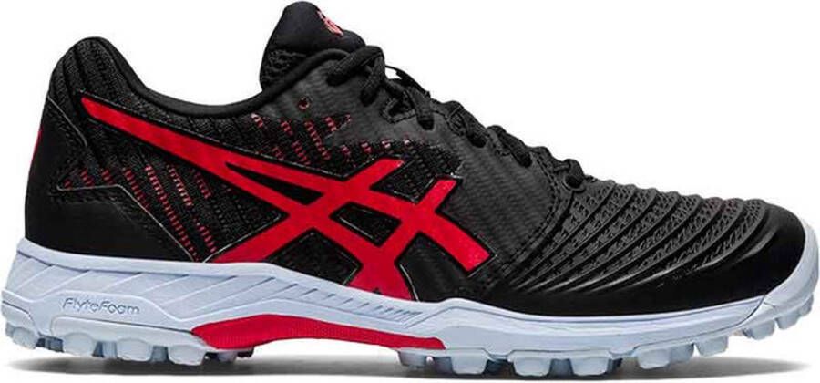 ASICS Field Ultimate FF Dames Sportschoenen Korfbal Black Red - Foto 5