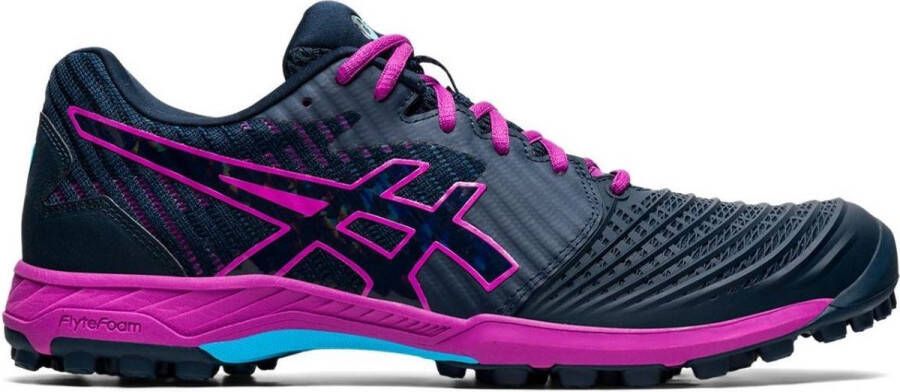 ASICS Field Ultimate FF Dames Sportschoenen Korfbal TF (Turf) Blue Pink