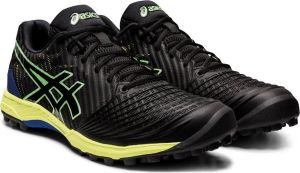 ASICS Field Ultimate FF Sportschoenen Mannen zwart groen geel blauw