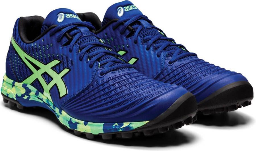 ASICS Field Ultimate Sportschoenen Mannen blauw groen