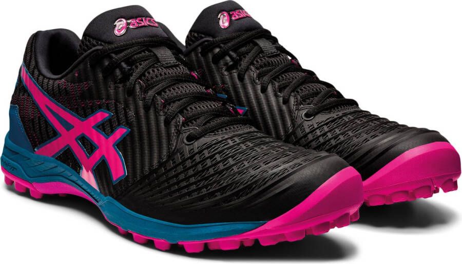 ASICS Field Ultimate Dames Sportschoenen Korfbal TF (Turf) Black Pink