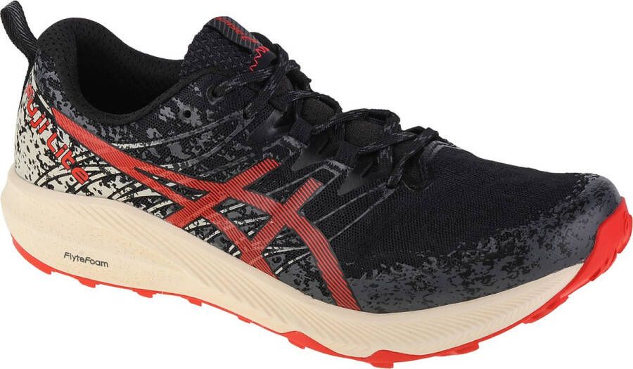 ASICS Fuji Lite 2 1011B209-001 Mannen Zwart Hardloopschoenen