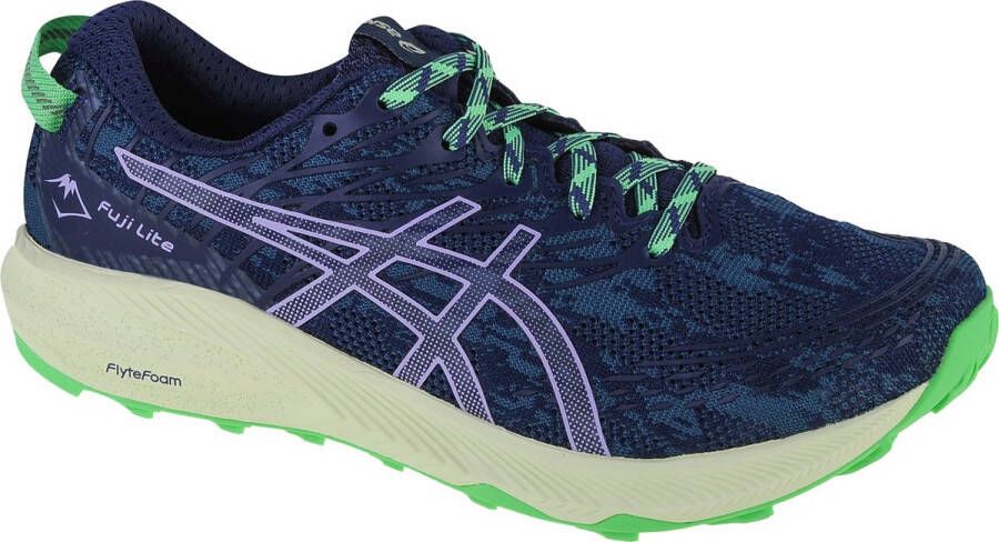 ASICS Fuji Lite 3 Trailrunningschoenen Ink Teal Digital Violet Dames