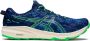 ASICS Fuji Lite 3 Heren Sportschoenen Hardlopen Trail blauw grijs - Thumbnail 1