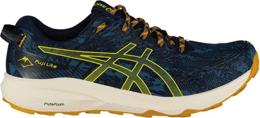 ASICS Fuji Lite 3 Trailrunningschoenen Ink Teal Golden Yellow Heren - Foto 2