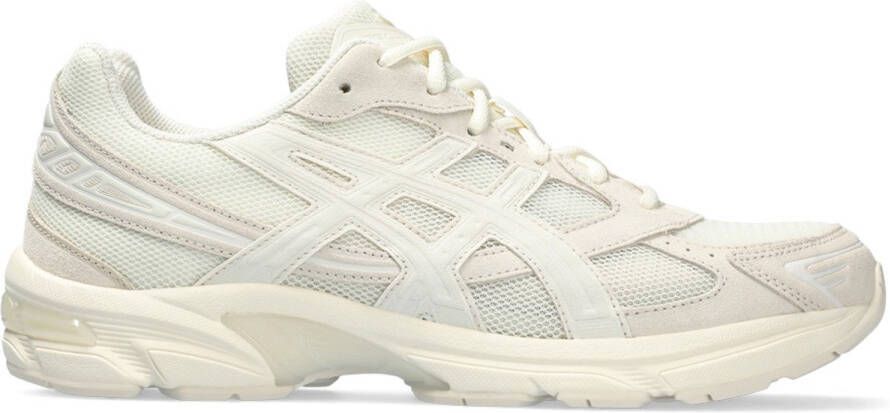 ASICS Tijger Gestreepte Mesh Sneakers Beige