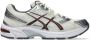 Asics GEL 1130 cream reddish brown Beige Mesh Lage sneakers Unisex - Thumbnail 2