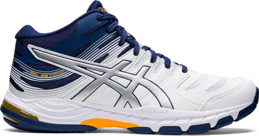 ASICS Gel-Beyond Sportschoenen Volleybal Indoor wit blauw