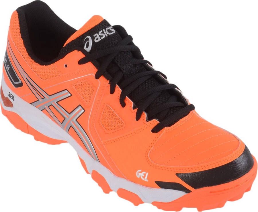 ASICS Gel-Blackheath 5 Hockeyschoenen Mannen Oranje Zwart Zilver