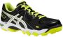 ASICS Gel Blackheath 5 Hockeyschoenen Mannen Zwart Wit Geel - Thumbnail 1