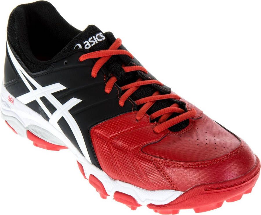 ASICS Gel-Blackheath 6 Hockeyschoenen Mannen rood wit zwart