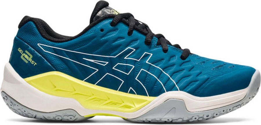 ASICS Gel-Blast 2 GS kinderen Sportschoenen Volleybal Indoor blauw geel