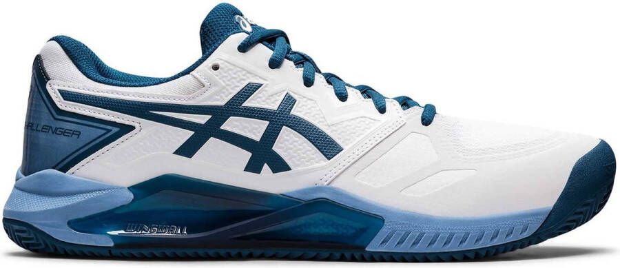 ASICS Tennisschoen Padelschoen Gel Challenger 13 Clay Heren Wit Blauw - Foto 5