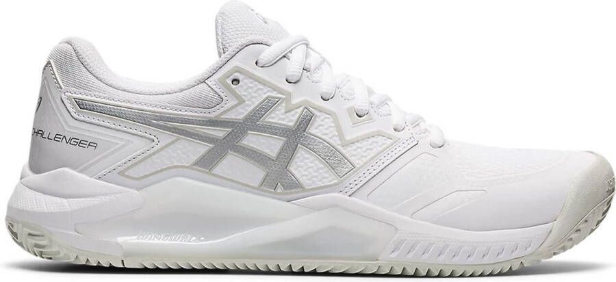 ASICS gel challenger 13 clay tennisschoenen wit zilver dames