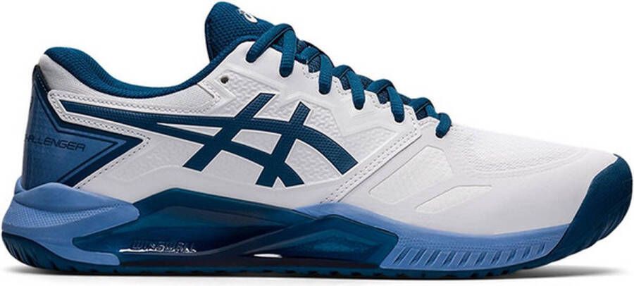 ASICS Gel-Challenger 13 Heren Sportschoenen Tennis Smashcourt White Blue - Foto 7