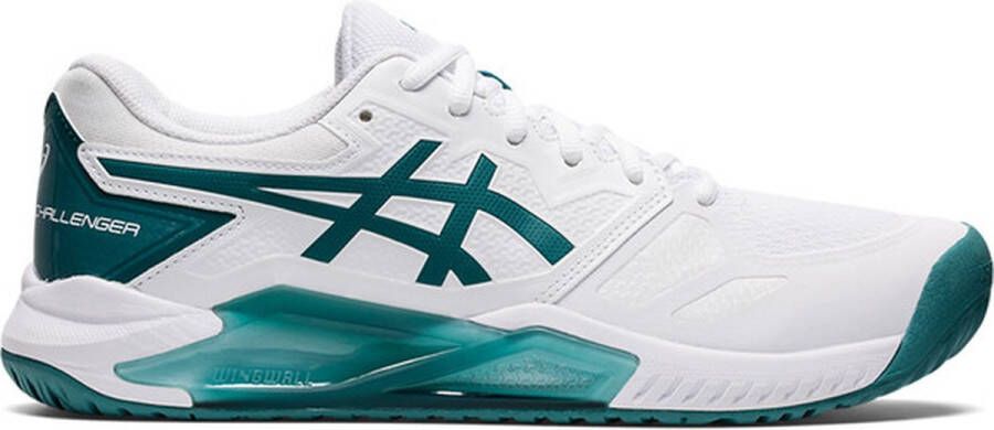 ASICS Gel-Challenger 13 Heren Sportschoenen Tennis Smashcourt White Green
