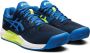 ASICS Padelschoen Tennisschoen Gel Challenger 13 Zwart Blauw - Thumbnail 1