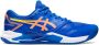 ASICS Tennisschoen Padelschoen Gel Challenger 13 Clay Heren Blauw Oranje - Thumbnail 1